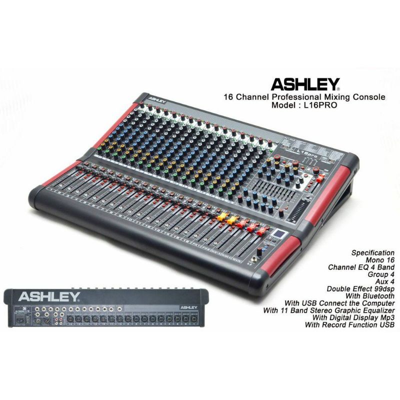 Mixer Ashley L16PRO 16 Channel Original