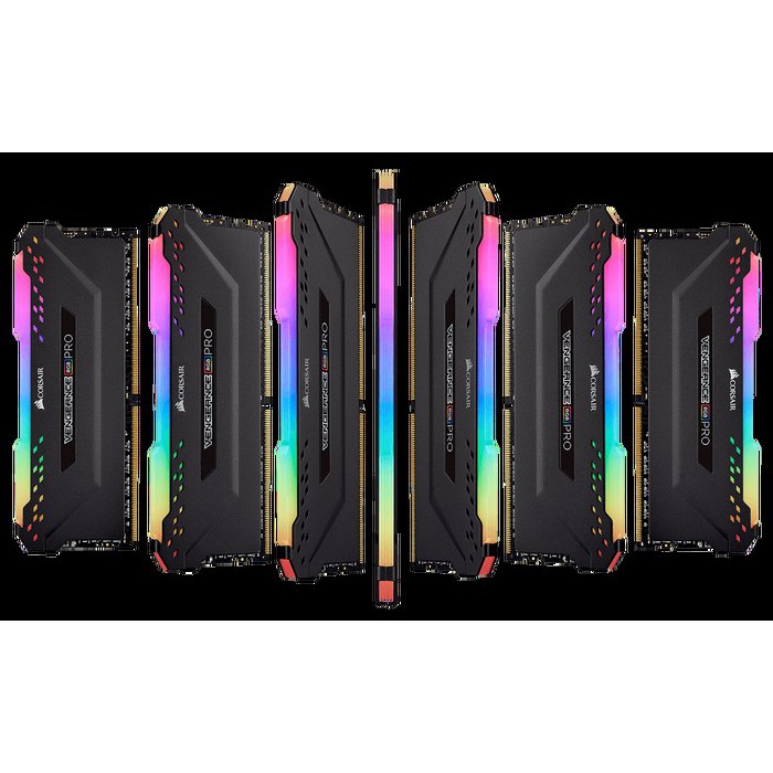 MANTULl CORSAIR VENGEANCE RGB PRO DDR4 32GB (2x16GB) - CMW32GX4M2C3200C16