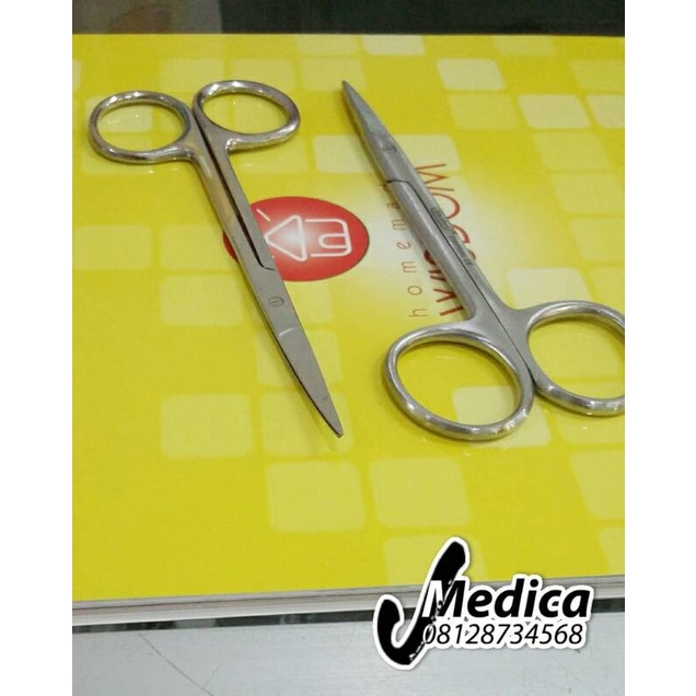 

Wof | Gunting Jaringan Lurus / Bengkok 11cm ss Murah Baru