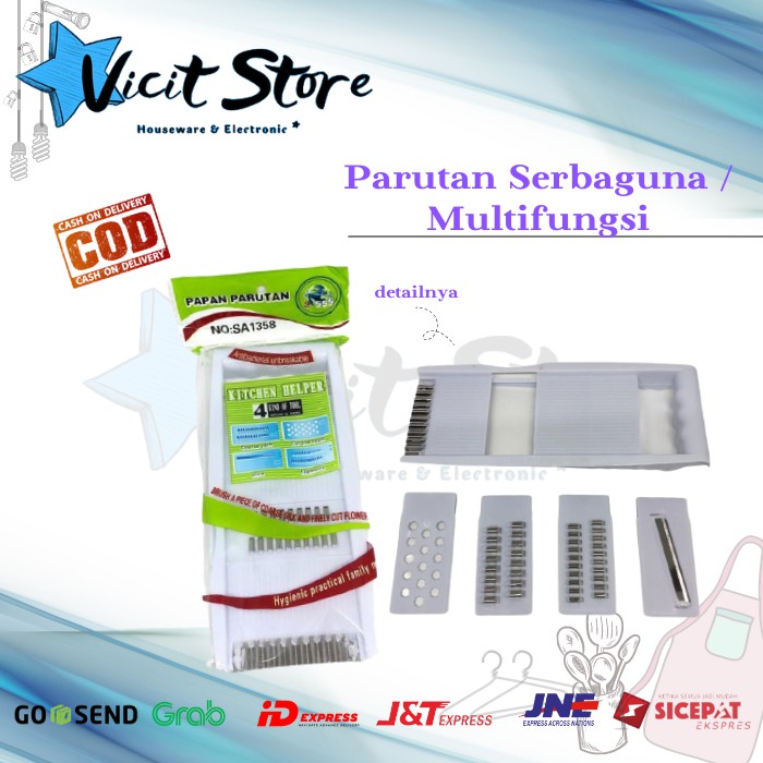 Parutan Sayuran Serbaguna Serut / Iris / Serut