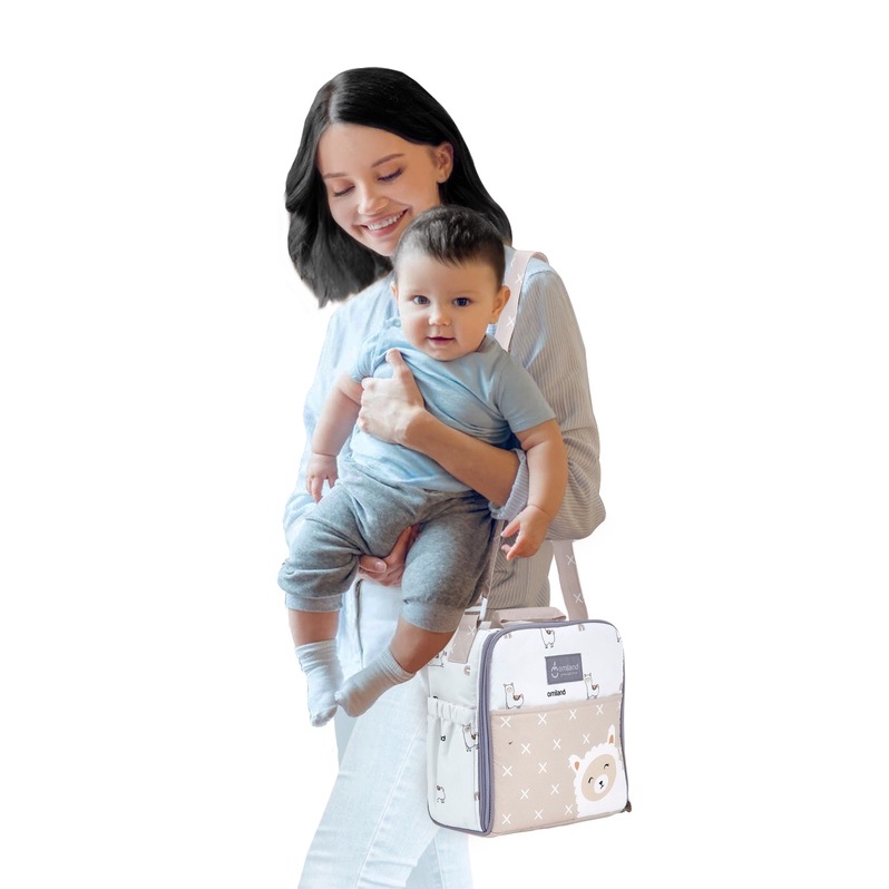 7.7 SALE !!! Omiland Tas Bayi Kecil Alpaca Series - OB28201 OB28202 OB28203 OB28204 OB28205 Termurah Lucu