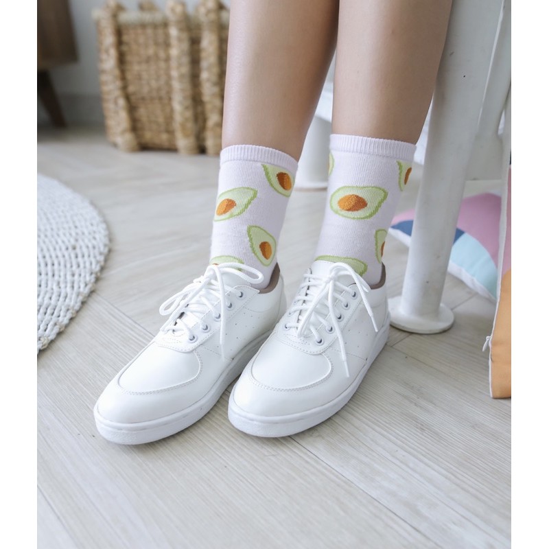 WHITE SNEAKERS - Sepatu wanita / sneakers wanita