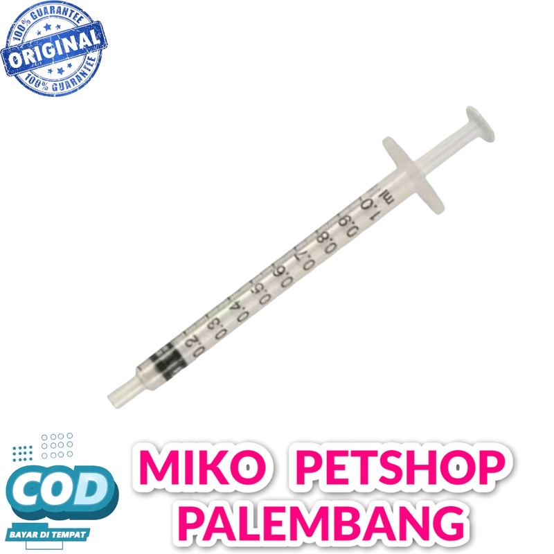 Alat Bantu Suap Obat Cair Dan Makanan Basah Kucing 1ml