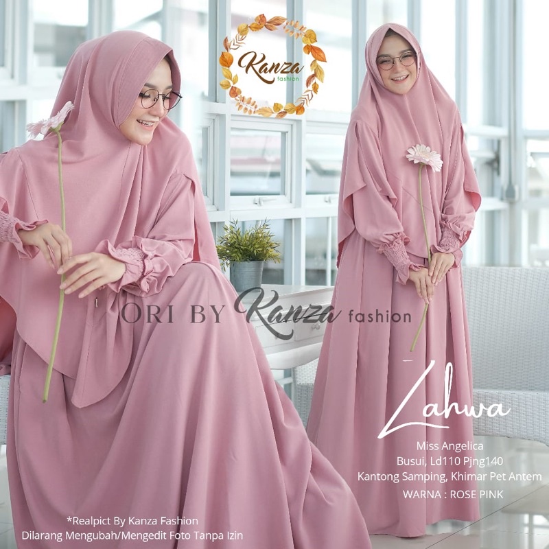 Zahwa Syari Premium Original Kanza