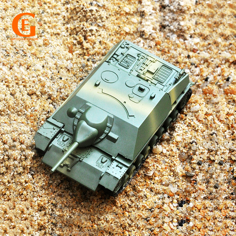 Miniatur Tank Jerman Jagdpanzer IV Sd.Kfz.162 4D Skala 1 / 72 Bahan Plastik Untuk Koleksi