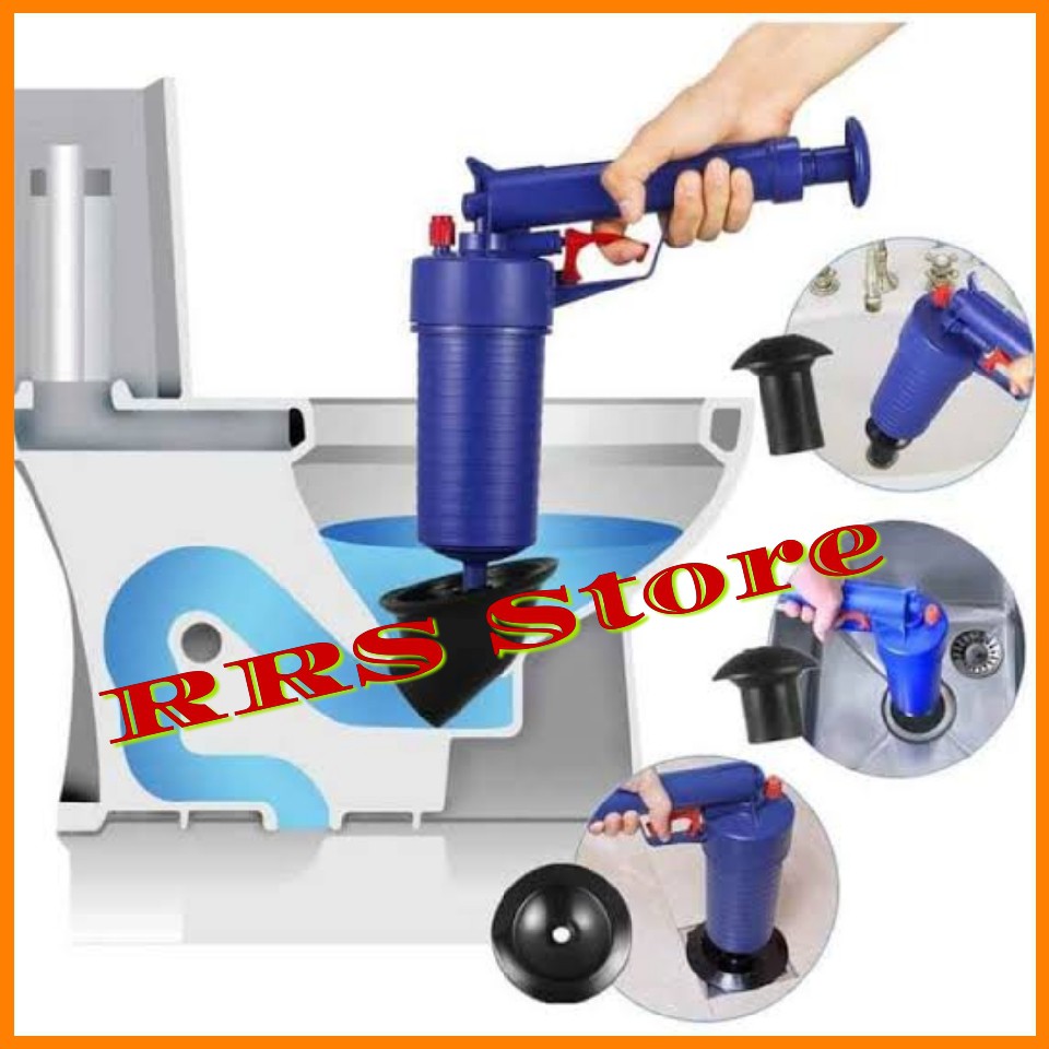 Pompa Sedot Saluran WC Westafel Ledeng High Pressure Air Drain Plunger Alat sedot wc-pompa JOSS