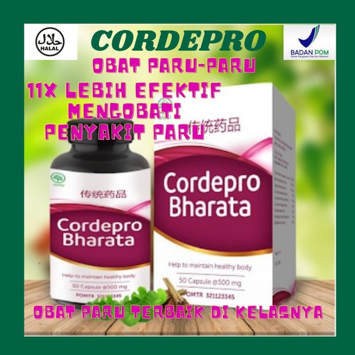 Cordepro Bharata Original Garansi 100% Asli