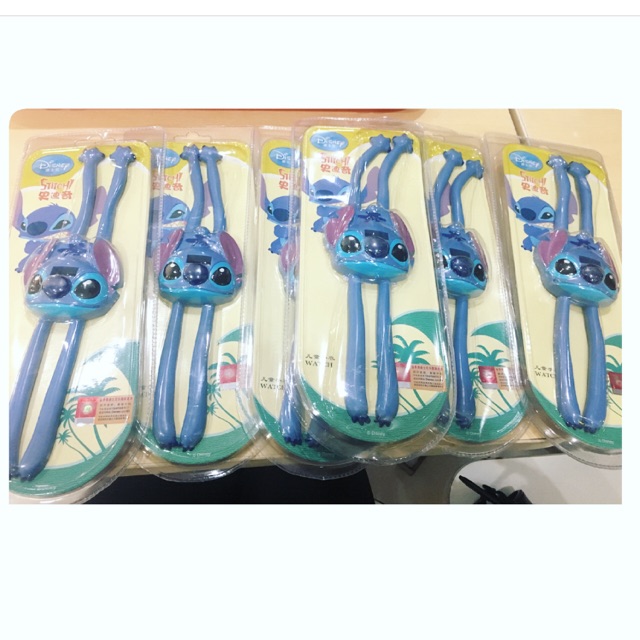 Jam tangan stitch / gantungan tas stitch disney original