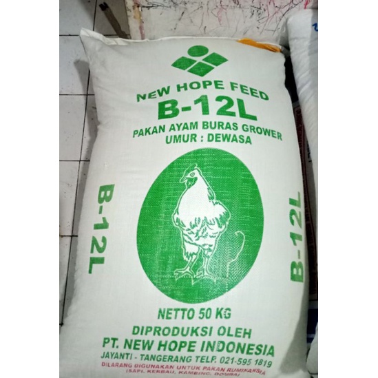 Pakan Ayam Buras Grower Kemasan 1 kg