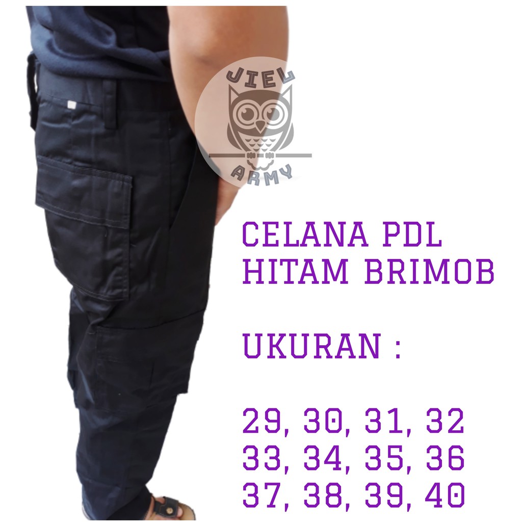 Celana PDL Hitam BRIMOB FKPPI