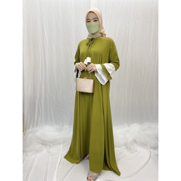 NOVIKA DRESS GIES | GAMIS POLOS GIES | OUTFIT MANIS | OOTD KEREN