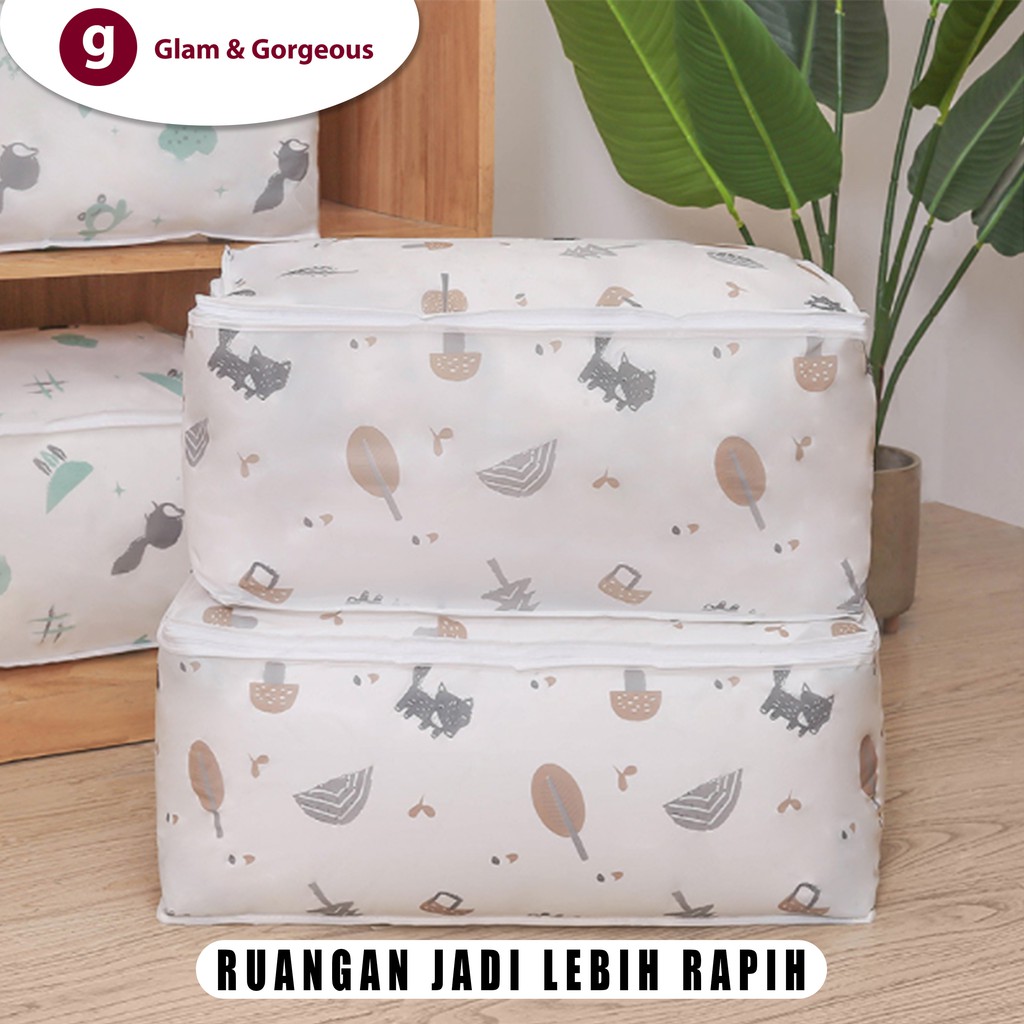 Tempat Penyimpanan Serbaguna Pakaian Selimut Storage Bag - TP011