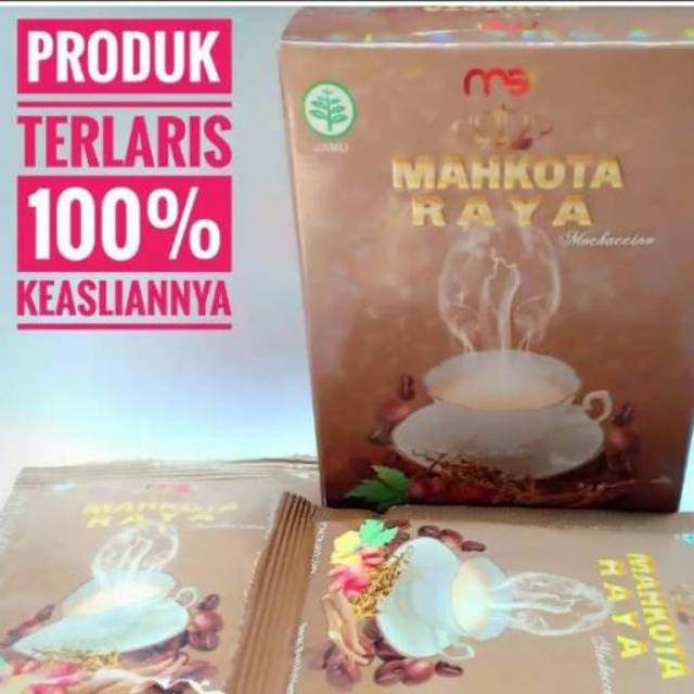 

Kopi Mahkota Raya MSI (isi 75 sachet)