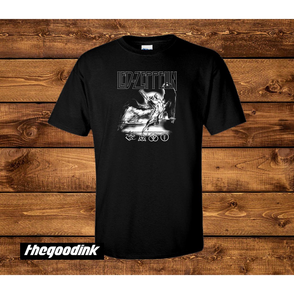 Kaos Led Zeppelin - Icarus - Original Gildan T-shirt DTG Print