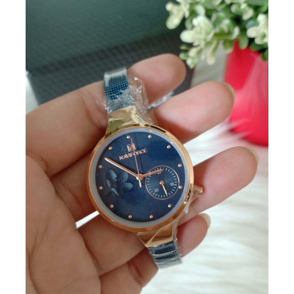 Jam Tangan Wanita Naviforce-5001 Original 100%