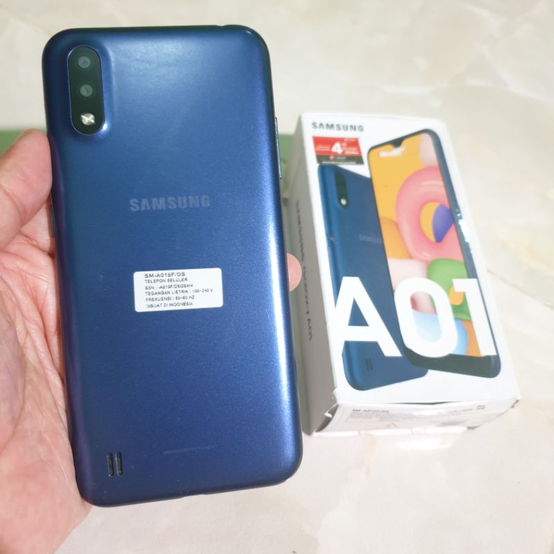 Samsung A01 2/16 Ram 2gb Rom 16gb second berkualitas