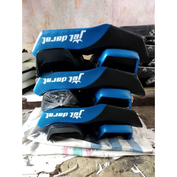 Jok motor Rx king jet darat biru Limited Berkualitas