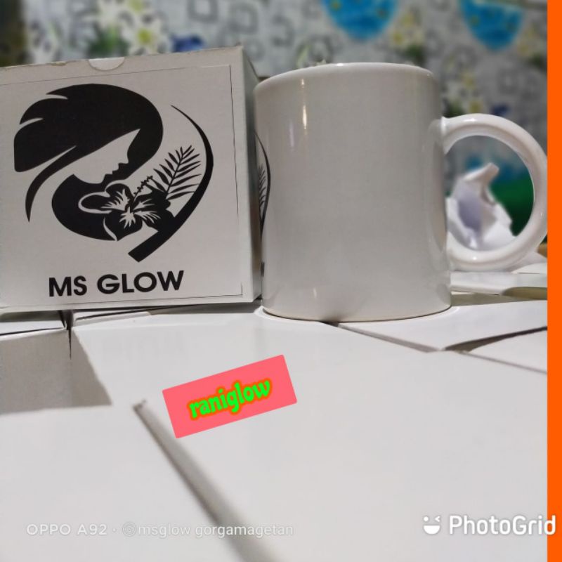 

NEW ARRIVAL PROMOOOOOO TERMURAH MUG SOUVENIR MSGLOW/SOUVENIR MS GLOW/ACCECORIS MS GLOW//MUG TERMURAH