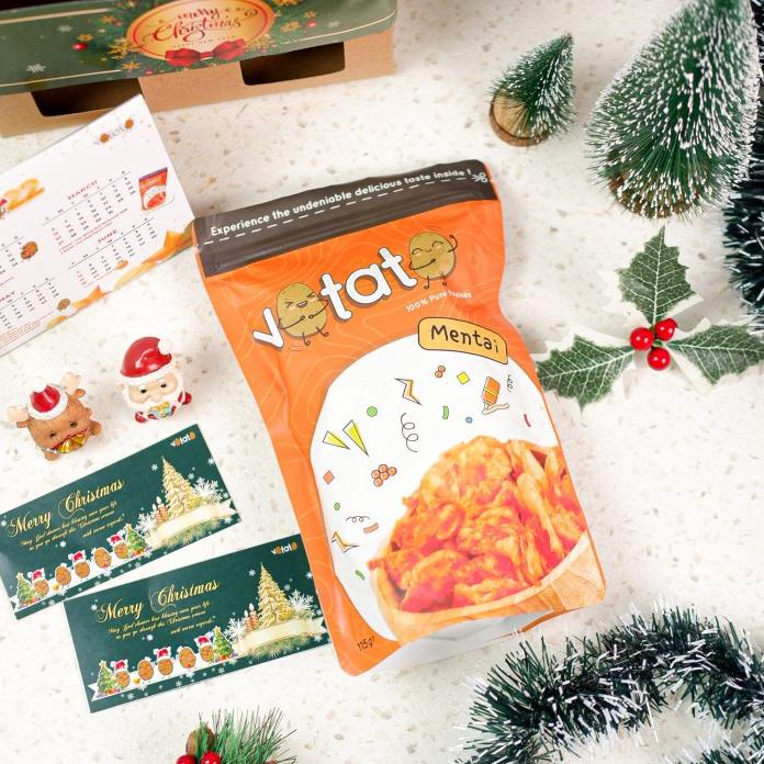 

Paket 2 Votato Chips Snack Hampers Gift Kado / Hadiah Natal Lebaran Promo!!!R30F