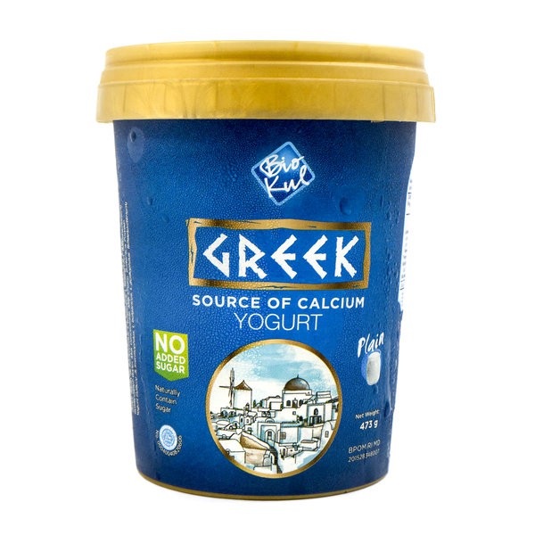 

BIOKUL Greek Yoghurt Plain No Sugar 473gr
