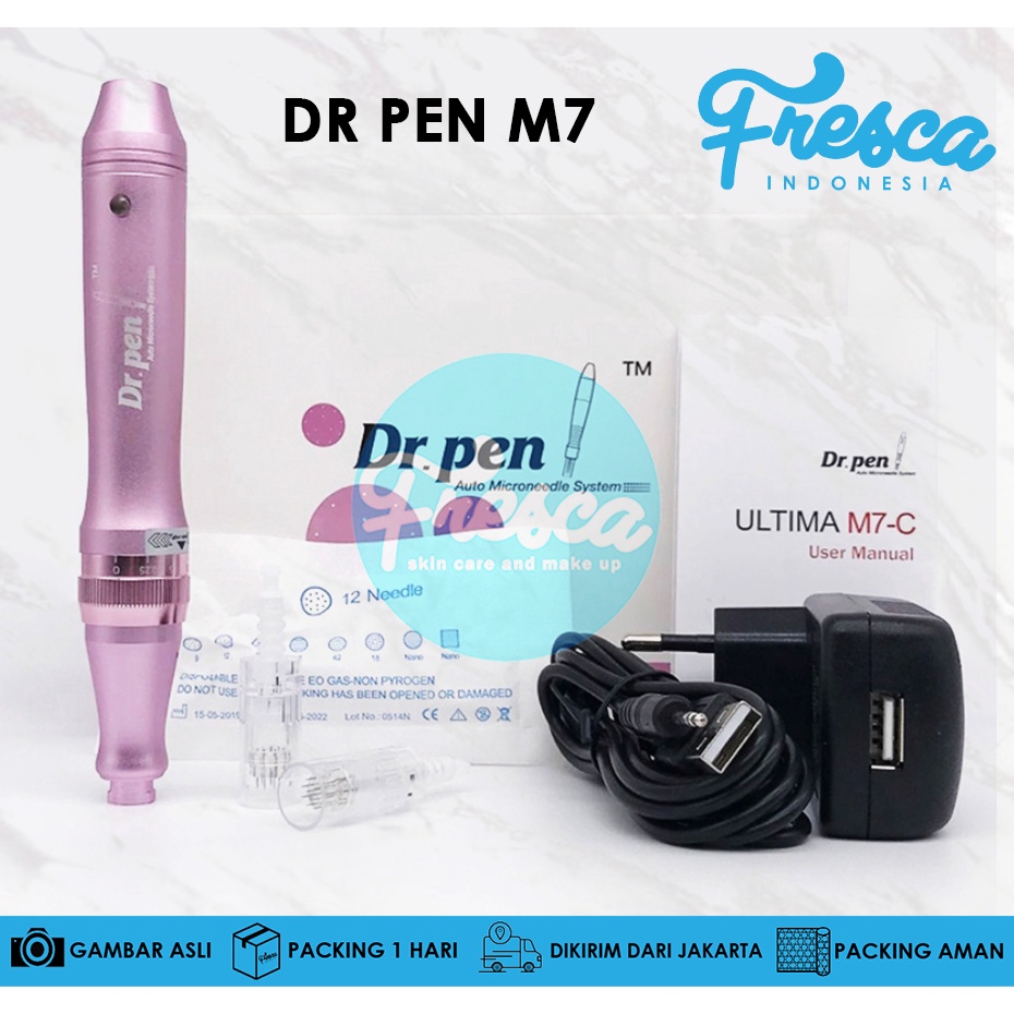 DR PEN DERMAPEN M7 MTS BB GLOW SULAM Sulam Alis Sulam Bibir Dr Pen m7 Dr.pen DERMAPEN M7-C Non Wirel