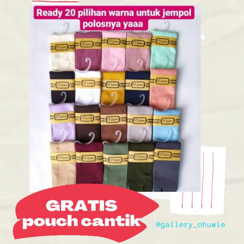 Kaos kaki sashee jempol polos