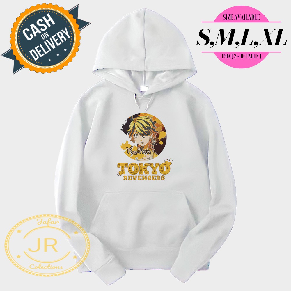 Hodie Anak Tokyo Revengers Kazutora Terbaru/Jaket Hoodie Anak Kazutora Tokyo Revengers Murah Trend