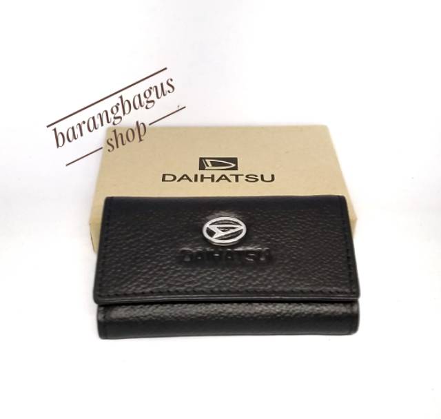 Dompet STNK - gantungan kunci mobil/motor DAIHATSU (100% kulit asli)