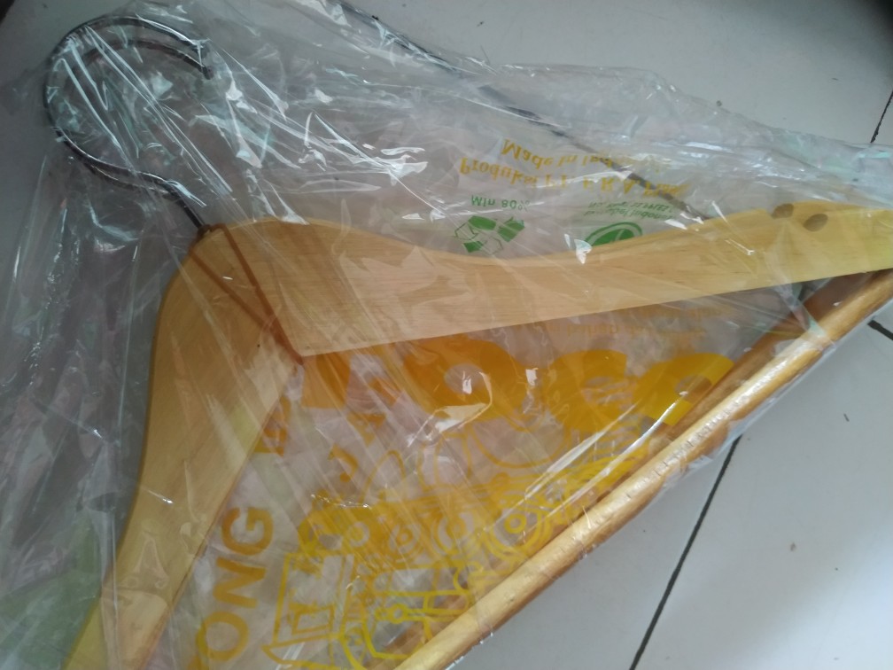 Hanger Kayu Palang Dewasa 1pcs