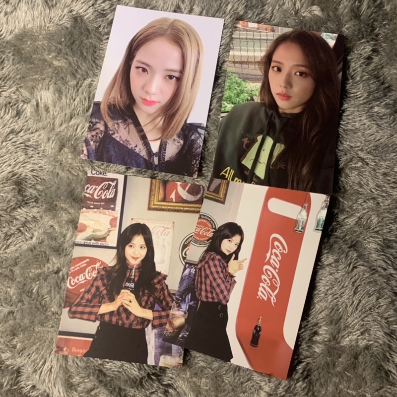 Blackpink Jisoo Blink Kit Broadcast pob postcard sharing