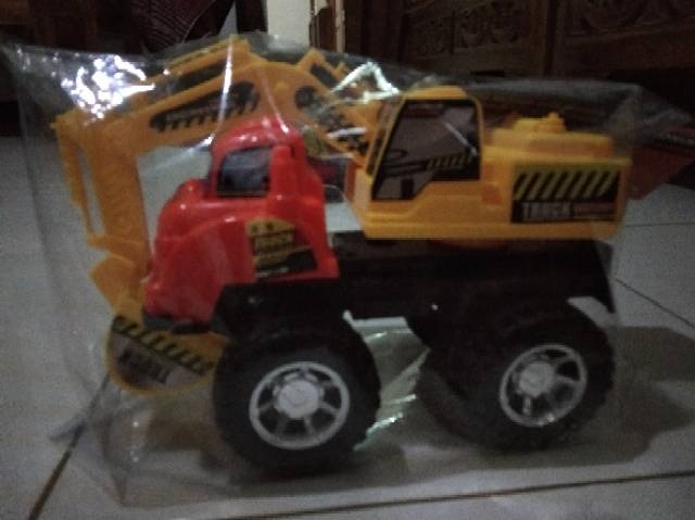 MC 224 Jual mainan anak lucu excavator garuk kualitas bagus