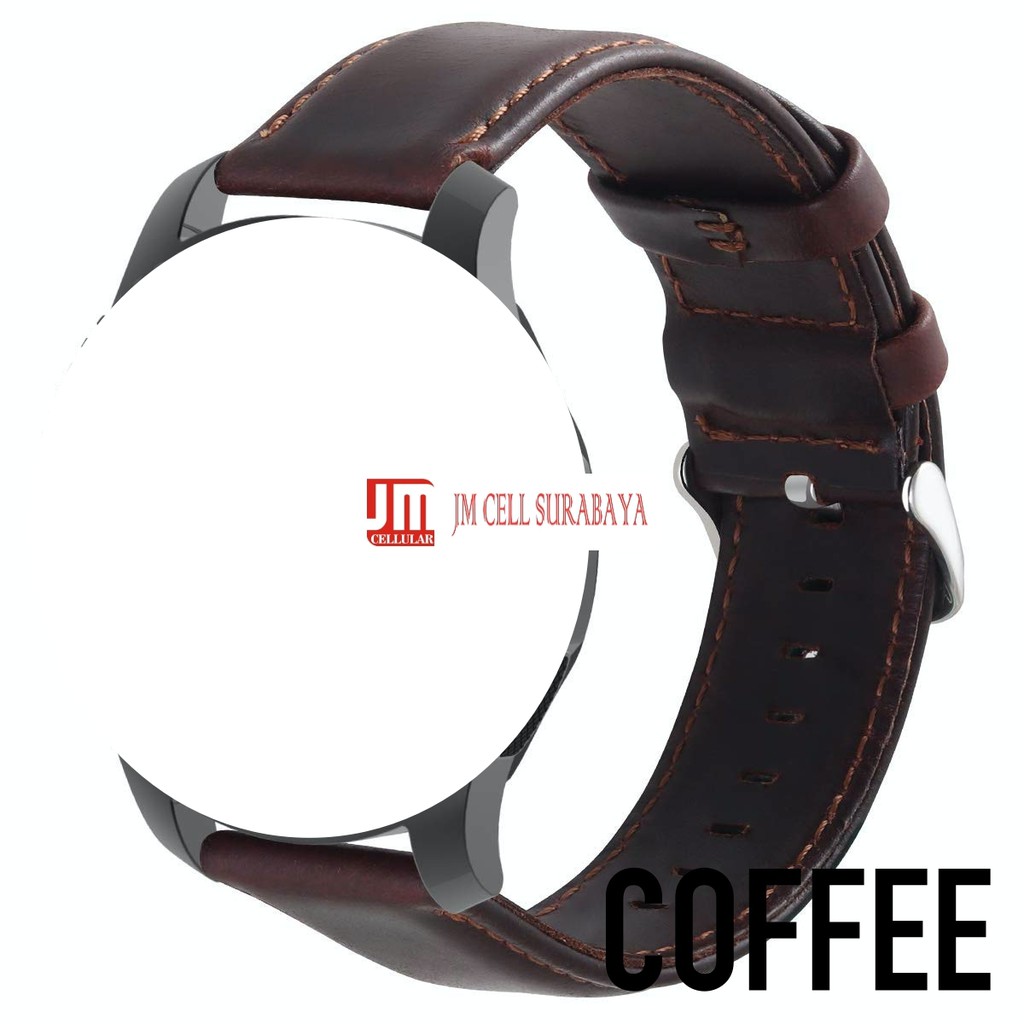 Tali Genuine Leather Strap untuk Samsung Galaxy Watch 3 45mm 41mm