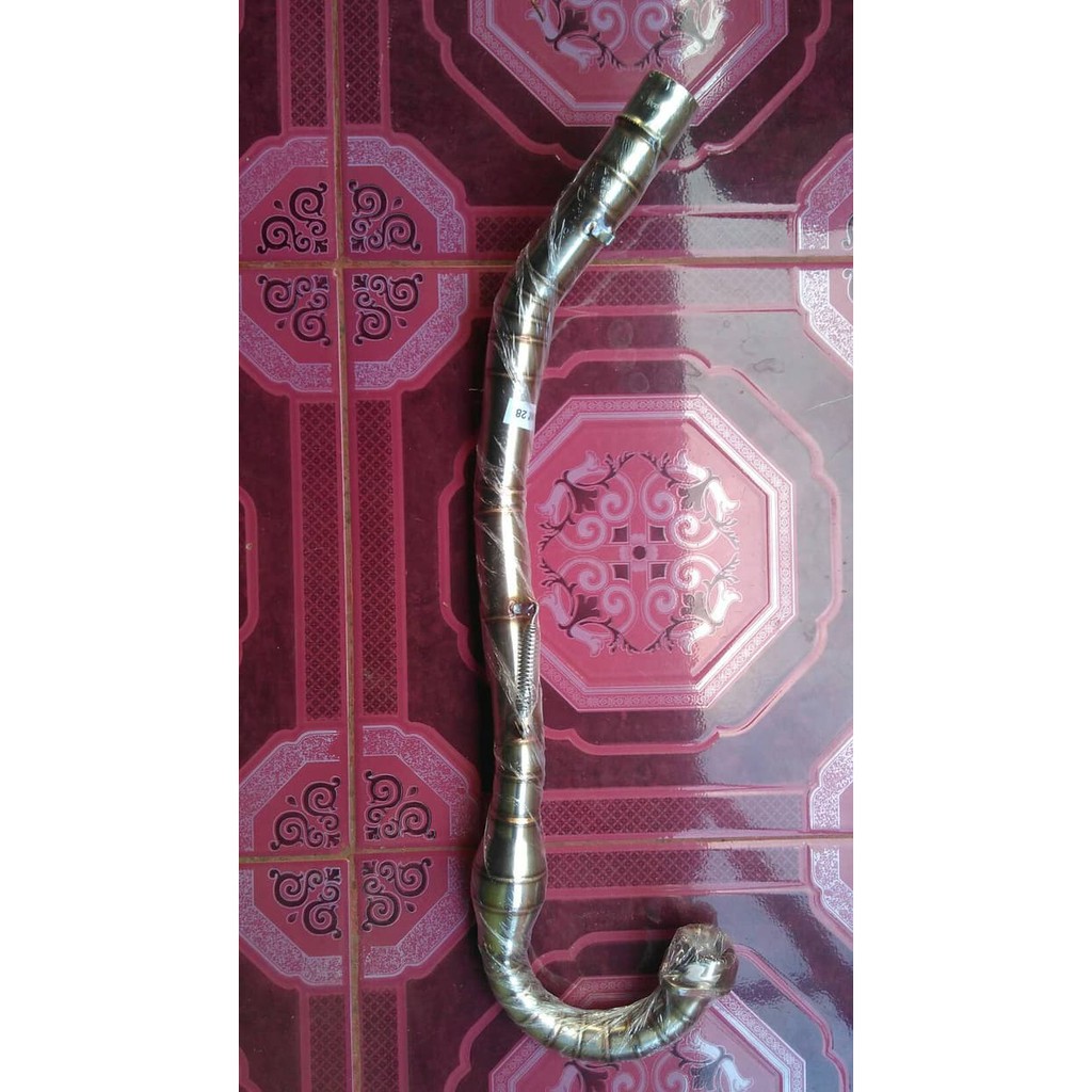 pipa leher knalpot klx 150