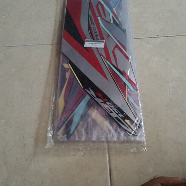 Striping Stiker Les Body Cbr Abs 150 Cc 2020 Hitam