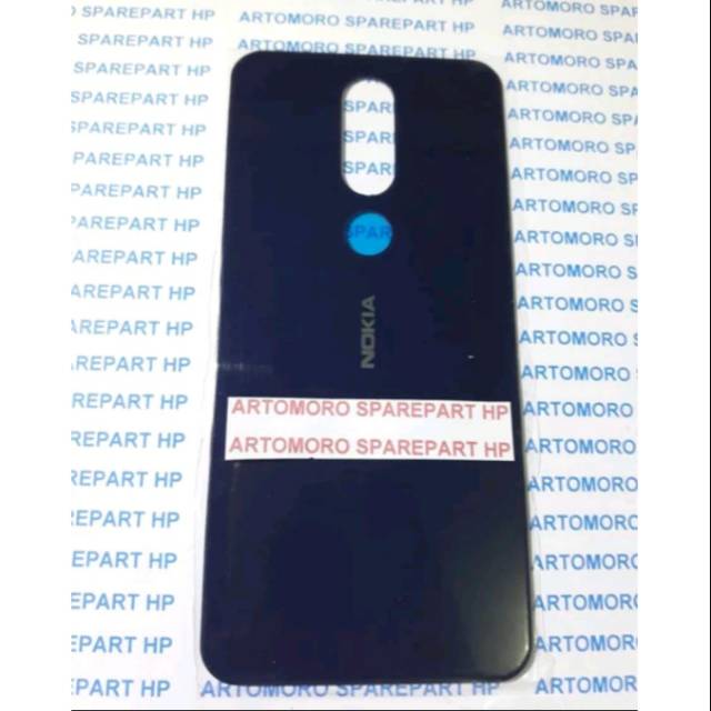 BACKDOOR BACK CASING TUTUP BELAKANG NOKIA 6.1 PLUS  X6 T1116 ORIGINAL
