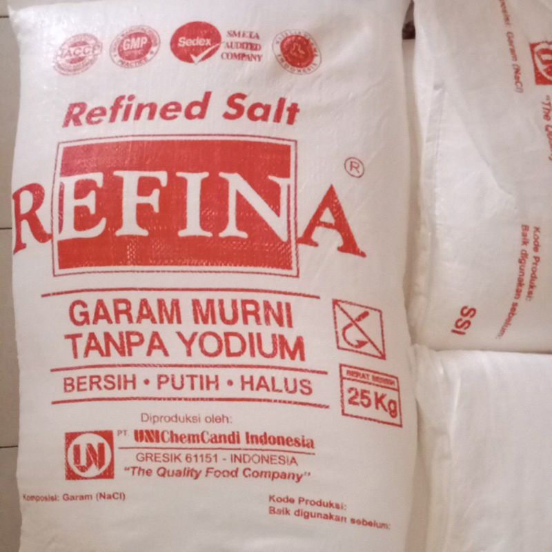 

Garam refina non yodium 25 kg