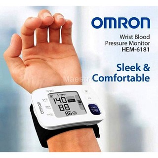 OMRON HEM-6181 Tensimeter Digital Pergelangan Tangan Alat Tensi Darah