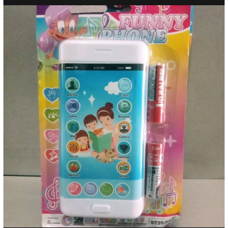 MAINAN HP-HPAN ANAK PEREMPUAN/LAKI-LAKI HARGA GROSIR DAN ECER TERLARIS