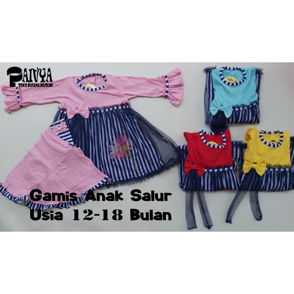GAMIS ANAK SALUR USIA 12-18 BULAN