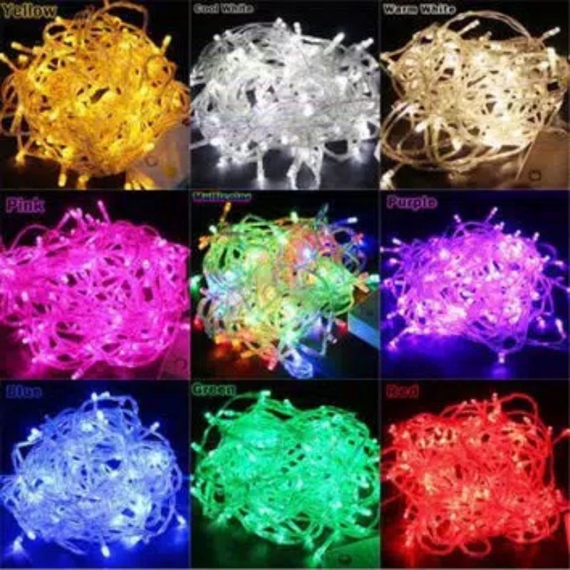 LAMPU TUMBLR LED 10M RGB FAIRY LIGHT / LAMPU NATAL / TUMBLR LIGHT / TWINKLE LIGHT / LAMPU HIAS