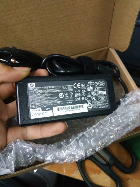 Adaptor Charger Laptop HP 18.5V 3.5A ORI Compaq CQ40 CQ42 CQ43 HP 1000