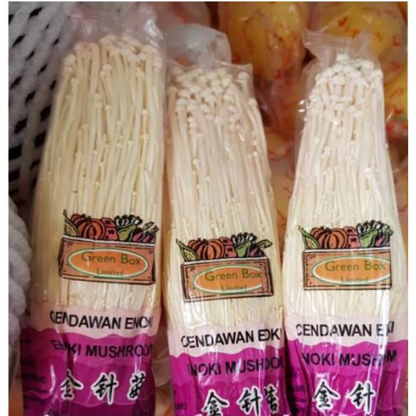 

Jamur Enoki Mushroom 100 Gram untuk Masak