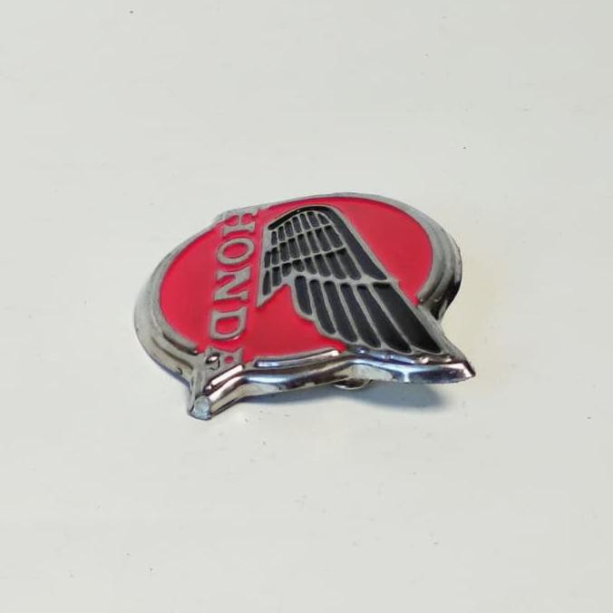 Emblem sayap Dek Honda C70 - Hitam