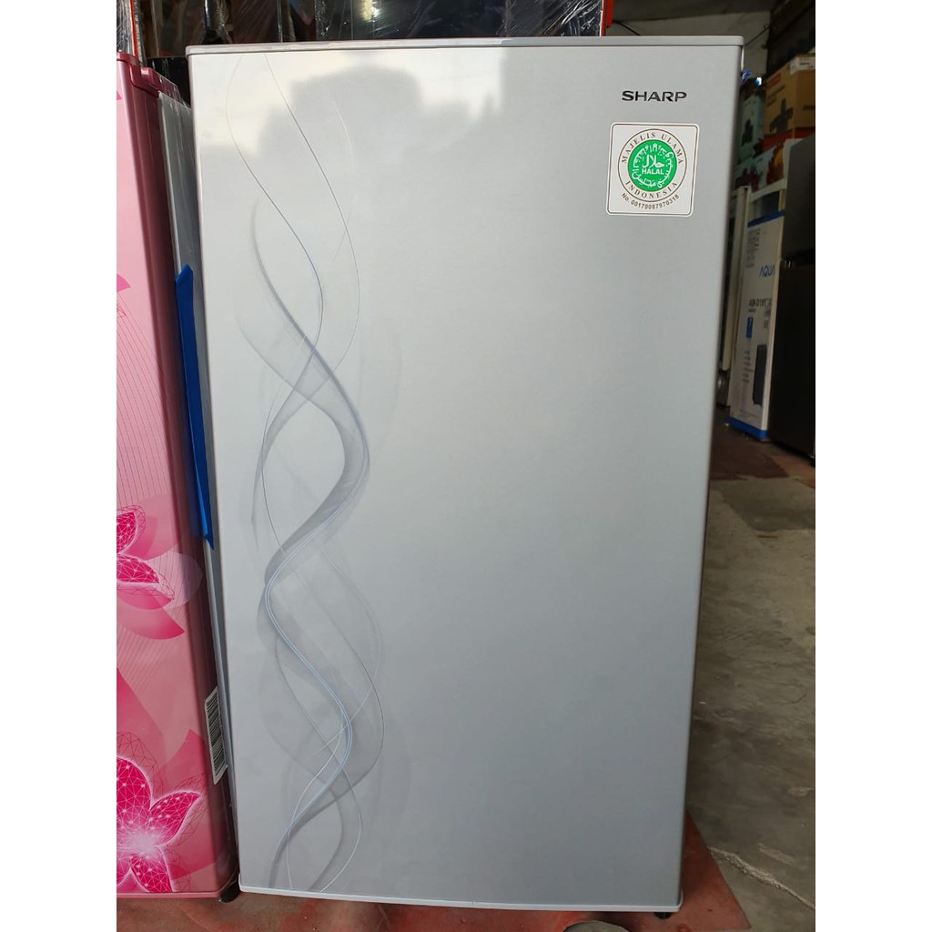 Kulkas 1 Pintu Sharp  SJ N162 D 133L Low watt Garansi Resmi 5 TH Defrost