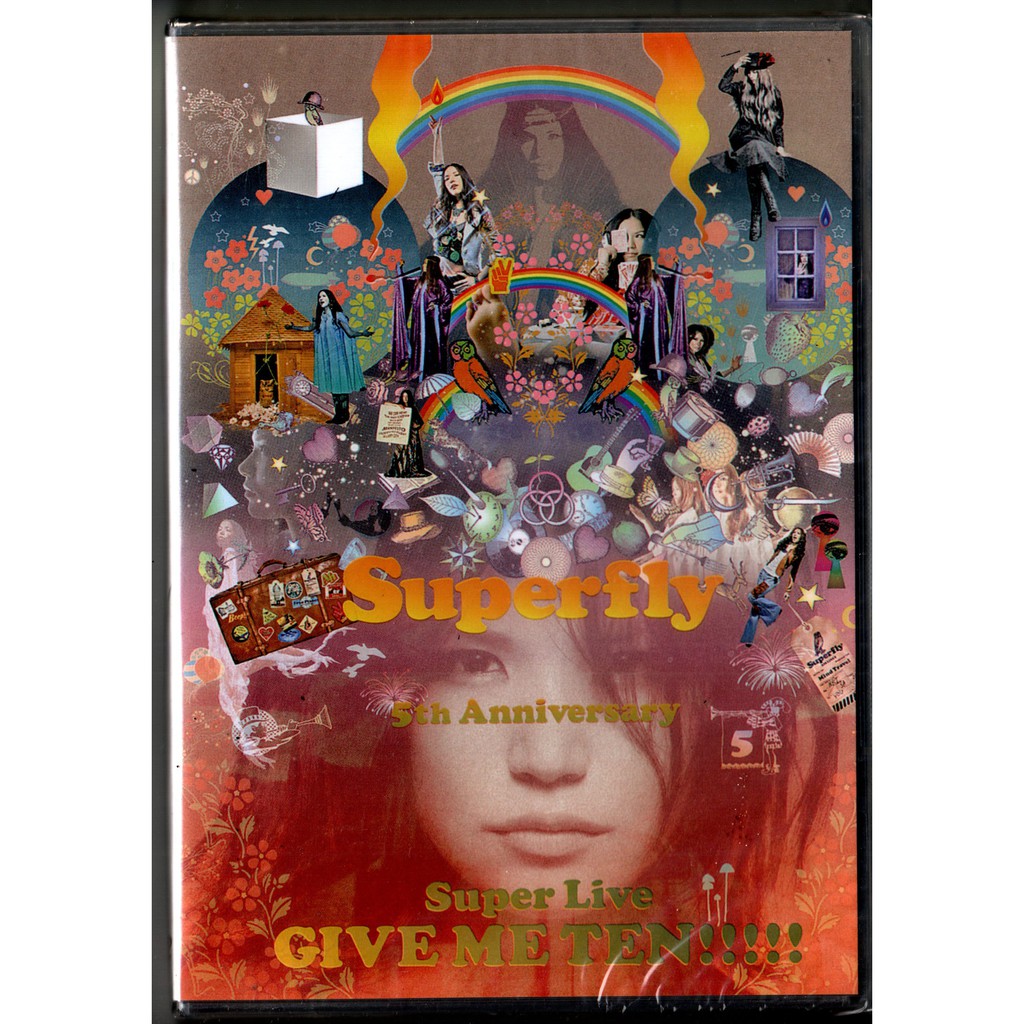 DVD SUPERFLY (5TH ANNIVERSARY) SUPER LIVE GIVE METEN