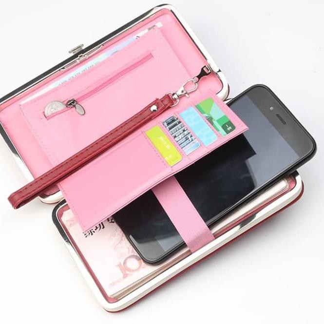 Gebyar promo Promo Dompet Wanita Lucu Elegan Bahan Taiga Ukuran Warna G6J4 Dompet Lucu Kecil Import