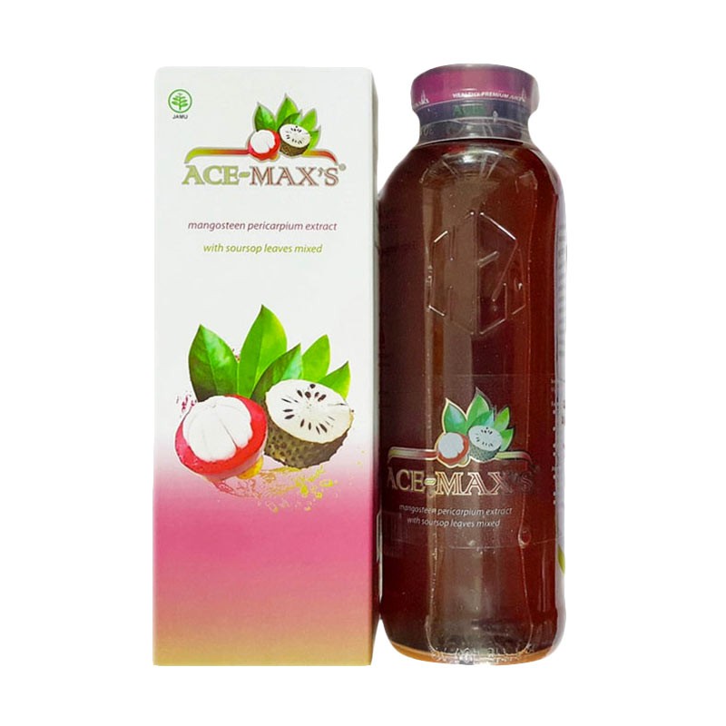 

Acemaxs Jus Kulit Manggis Plus Sirsak Ace-Max's. Herbal Kanker