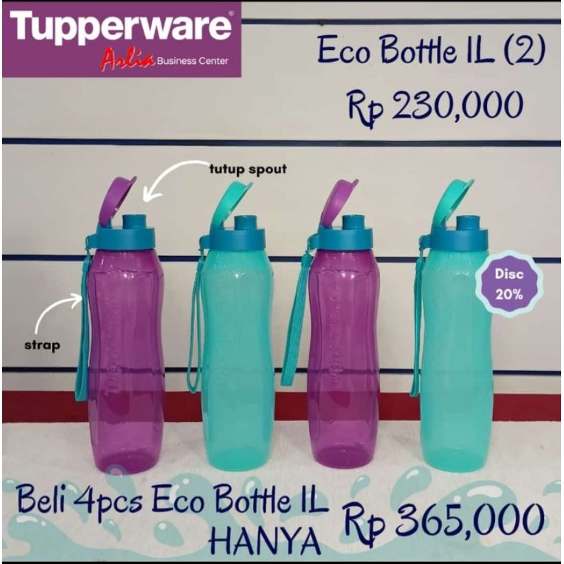 Tupperware ECO bottle 1 liter