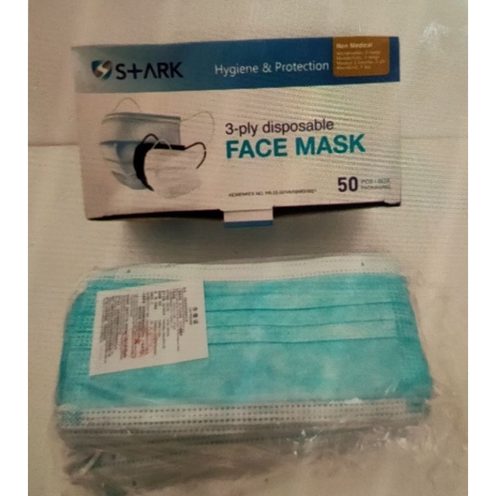 masker/face mask stark 3Ply disposable face mask