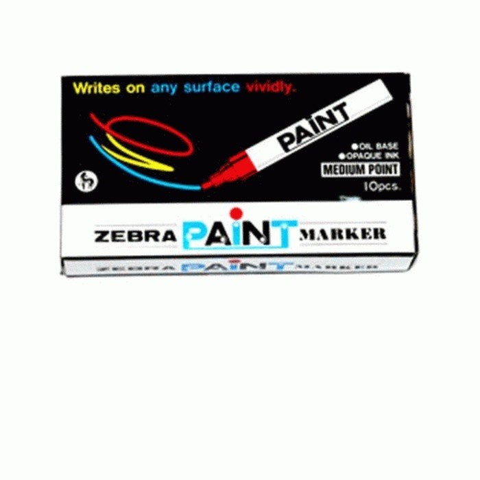 

Paintmarker zebra